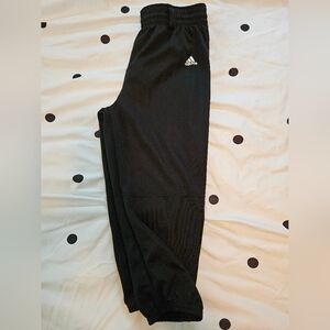 ADIDAS Boys Black Baseball Pants